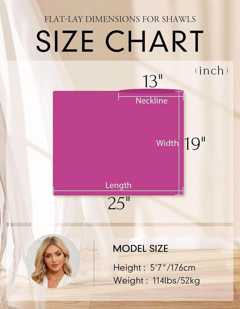 Puli Women Capri Poncho Sweater Slimming Fit Cropped Versatile Shawl Soft Knit Wraps Cowl Neck Short Tops - Image 3